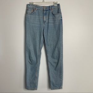 Topshop mom moto jeans